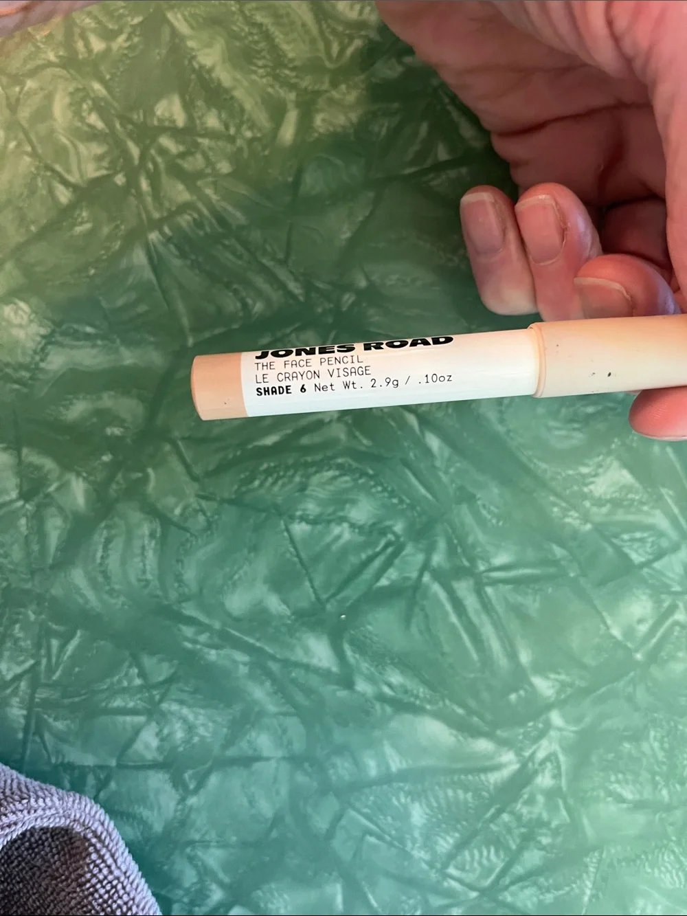 Jones Road Lip Pencil in Cream Nude - White & Nude